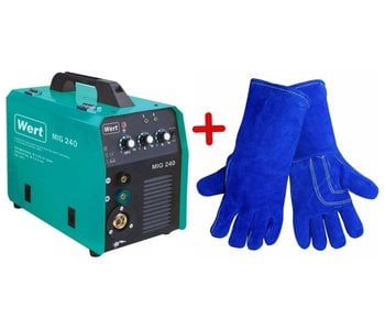 Дарим сварочные краги при покупке полуавтоматов WERT Дарим сварочные краги при покупке полуавтоматов WERT