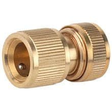 Ø 1/2', латунный, соединитель с автостопом 8-426129 GRINDA 8-426129 