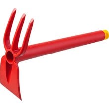 Мотыга-рыхлитель GRINDA, нейлоновая, трапеция+3 зуба, ширина рабочей части 75 мм 421315   