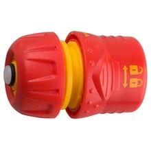 Соединитель с автостопом и запирающим механизмом, 1/2 GRINDA 8-426331   