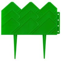 Бордюр декоративный для клумб, зеленый GRINDA 422221-G   