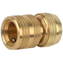 Соединитель шланг-насадка латунный с автостопом, 1/2 RACO 4246-55005B   