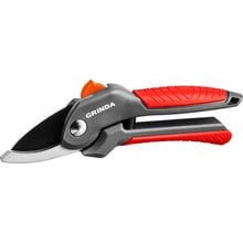 Секатор с двухкомпонентными рукоятками G-22, плоскостной, 200 мм, GRINDA 423122   