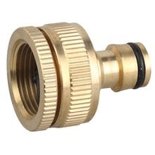 Адаптер внешний, латунный, 3/4