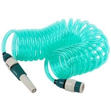 Шланг спиральный для полива с наконечником и двумя внешними соединителями RACO 4270-55895   