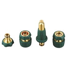 Набор наконечника, адаптера и соединителей 1/2х3/4, латунь с покрыт TPR,4предм RACO 4244-55147B   