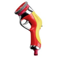 Пистолет-распылитель металлический 9-позиционный, с автоматической сменой режимов GRINDA 8-427141   