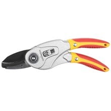 Секатор трансформер, 2 положения: плоскостной и контактный, с алюминиевыми рукоятками, 185мм, GRINDA 8-423031_z01   