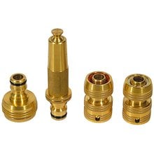 Набор Profi, Наконечник, адаптер и соединители 1/2х3/4х1, латунь, 5 предметов RACO 4246-55058B   