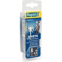 Заклепка из алюминия d4.8x25мм, 50 шт. Rapid  5000392