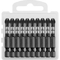 Биты Impact Pro, Pozidriv, тип хвостовика E 1/4, PZ3, 50 мм, 10 шт. Kraftool 26193-3-50-S10   