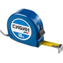 Рулетка 10 м x 25 мм СИБИН 34020-10-25   