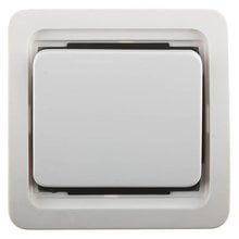 Выключатель ГАММА одноклавишный, без подсветки, цвет белый, 10А/~250В СВЕТОЗАР SV-54130-W   