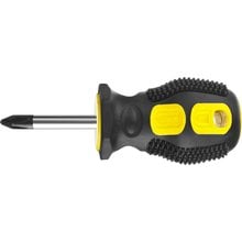 Отвертка двухкомпонентная рукоятка, магнитный наконечник, 