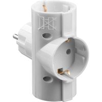 Разветвитель электрический MAXElectro, STAYER 55093-3, 3 гнезда, 16А/220В STAYER 55093-3   