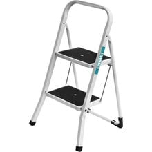 Лестница-стремянка стальная c широкими ступенями, 2 ступени СИБИН 38807-02_z01   