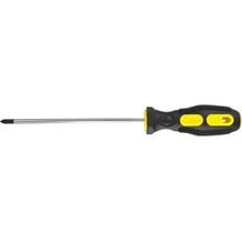 Отвертка двухкомпонентная рукоятка, магнитный наконечник, PH1x150мм STAYER 2510-1-15_z01   