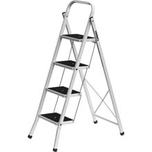 Лестница-стремянка стальная c 4 широкими ступенями СИБИН 38807-04   