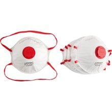 Полумаска фильтрующая коническая с клапаном 5 шт STAYER PROFI 11110-H5   