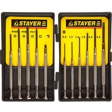 Набор отверток часовых для особо точных работ 11 предметов STAYER MASTER 2560-H11_z01   