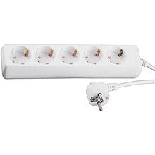 Удлинитель электрический 3 м ПВС 3 х 1кв мм 5 гнезд СВЕТОЗАР ОПТИМА SV-55053-3   