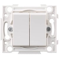 Выключатель двойной СВЕТОЗАР SV-55230-2   