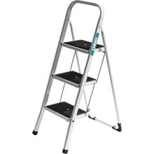 Лестница-стремянка стальная c широкими ступенями, 3 ступени СИБИН 38807-03_z01   