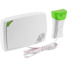 Звонок АККОРД электрический с кнопкой, 16 мелодий, 2м, 3АА СВЕТОЗАР 58036   