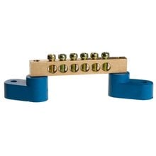 Шина нулевая поворотная 6 полюсов 100А СВЕТОЗАР 49809-06   