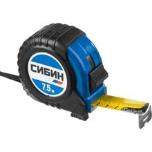 Рулетка 7.5 м x 25 мм СИБИН 34019-08-25   