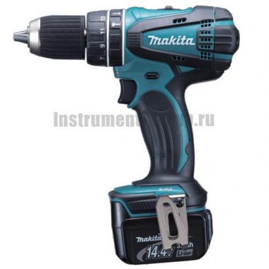 Аккумуляторная ударная дрель-шуруповерт Makita BHP446RFE