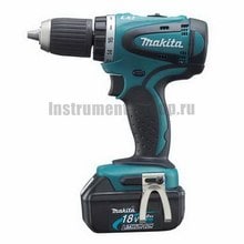 Аккумуляторная ударная дрель-шуруповерт Makita BHP456RFE