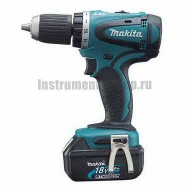 Аккумуляторная ударная дрель-шуруповерт Makita BHP456RFE
