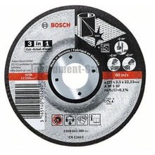 Диск отрезной по металлу Bosch 2.608.602.388 (115х22,23х2,5 мм)