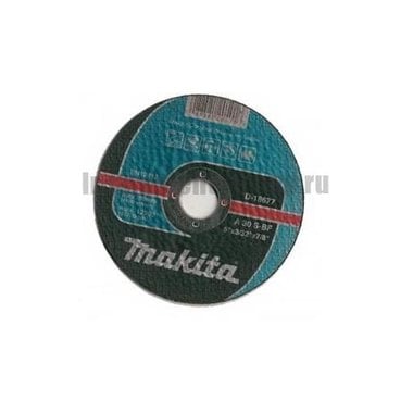 Диск отрезной по камню Makita D-18611 (115х22,2х3 мм)