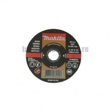 Диск отрезной по нержавеющей стали Makita P-52255 (115х22,2х1,6 мм)