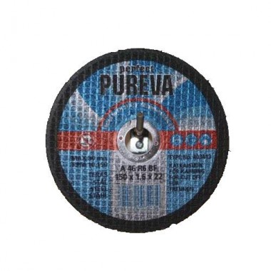 Диск отрезной по нержавеющей стали PUREVA 403413 (150х22х1,6 мм)