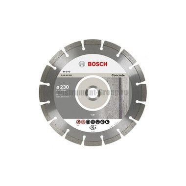 Диск алмазный Bosch 2.608.602.198 (150х22,23х2,0 мм; по бетону)