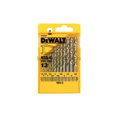Набор сверл по металлу DeWalt DT 5922 (13 шт.)