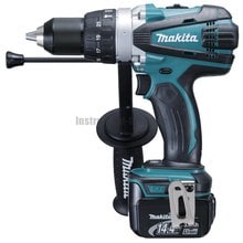 Аккумуляторная дрель-шуруповерт Makita BDF448RFE