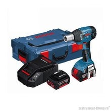 Акумуляторный ударный гайковерт Bosch GDS 18 V-LI (06019A1S0B)