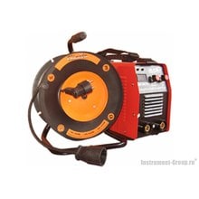Сварочный удлинитель на катушке 30 м с выносной розеткой Glanzen EB-30-010