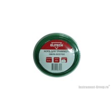 Леска Elitech 0809.003700 (3.0 мм; 15 м; квадрат)