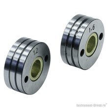 Ролик подающий  (V-образный) 2 шт. для стальной проволоки 1.2-1.6 мм Elitech 0606.012300