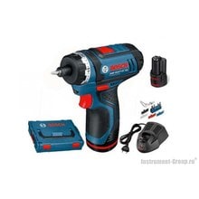 Аккумуляторный шуруповерт Bosch GSR 10.8 V-EC HX (06019D4100) L-Boxx