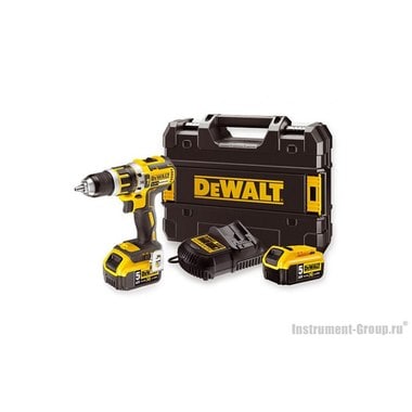 Аккумуляторная ударная дрель-шуруповерт DeWalt DCD 737 P2