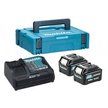 Набор 10.8 В CXT ( BL1040B - 2 шт. + DC10SA + Makpac) Makita 197637-3