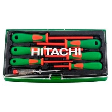 Набор изолированных отверток 7 шт. Hitachi HTC-774008