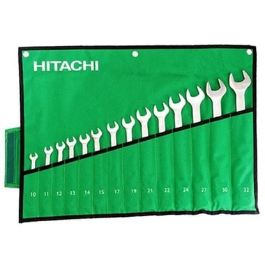 Набор комбинированных гаечных ключей Hitachi HTC-774018 (14 шт.)
