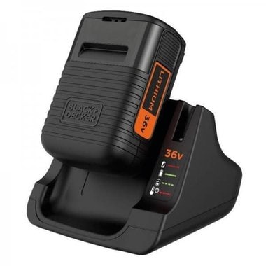 Быстрозарядное устройство 36 В + аккумулятор 36 В, 2.0 Ач Black&Decker BDC2A36